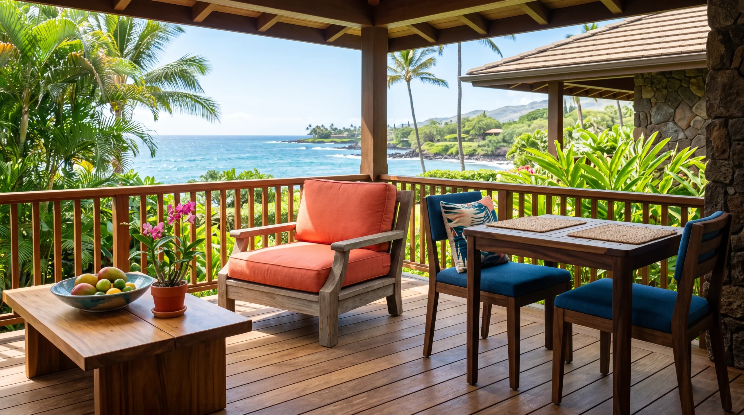 Maui Furniture Color Selection: How Equatorial Light Rewrites Your Design Choices