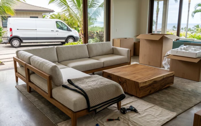 Maui Furniture Delivery and Installation: What to Expect From Order to Home