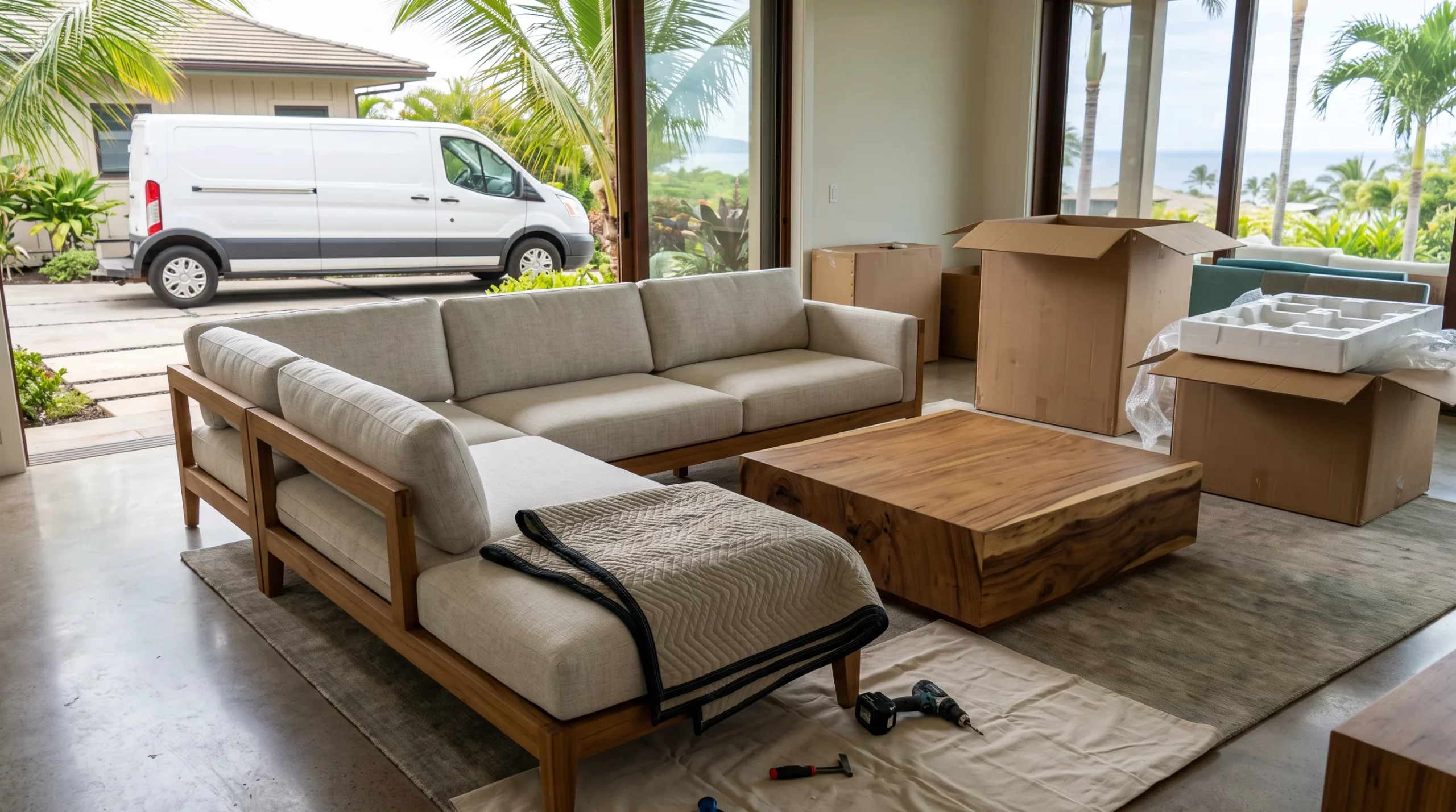 Maui Furniture Delivery and Installation: What to Expect From Order to Home