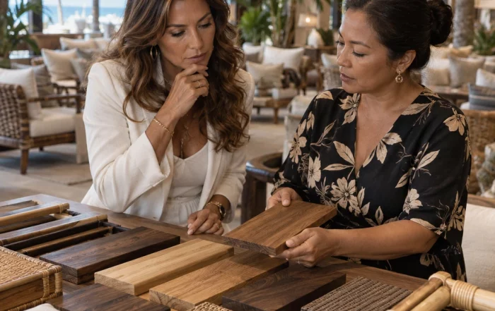 Maui Furniture Frame Materials