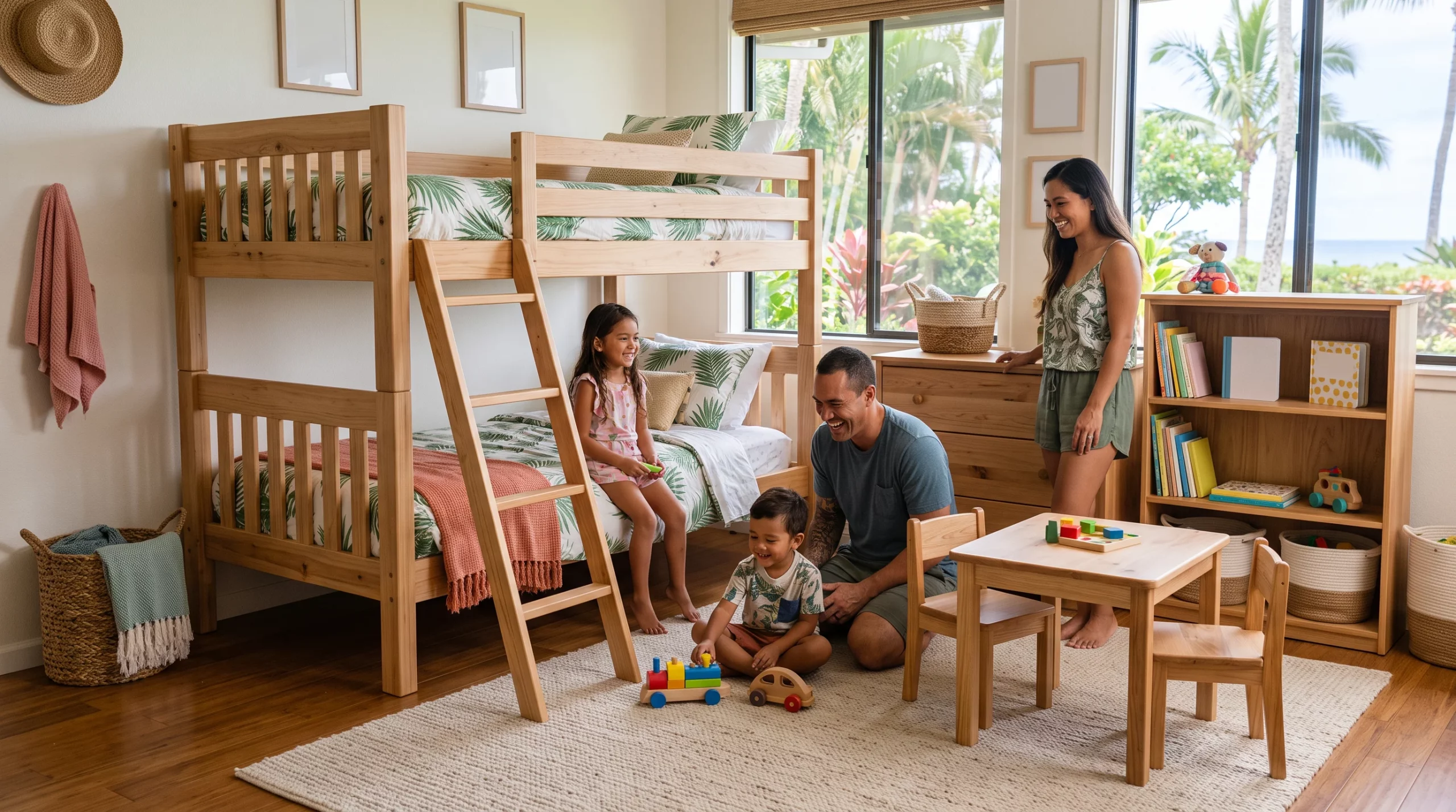Maui Furniture for Kids' Rooms: Durability, Safety, and Style for Island Families