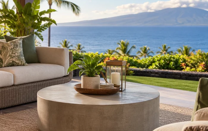 The Maui Outdoor Coffee Table Guide: Weather-Resistant Materials for Lanais